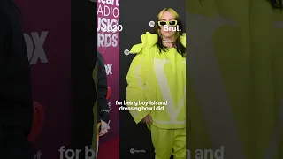 Billie Eilish has responded to criticism about how her style has evolved over the years.