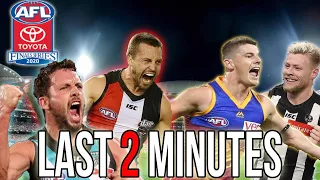 Last 2 Minutes All Games | AFL Finals 2020, Week 1