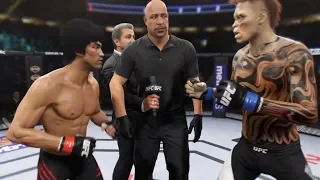 Bruce Lee vs. Woodman (EA Sports UFC 2) - CPU vs. CPU