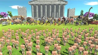 ARCHIE THE ARCHER VS EVERY FACTION with almost same price - Animal Revolt Battle Simulator
