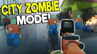 NEW LEGO ZOMBIE SURVIVAL CITY MODE! - Brick Rigs Update Gameplay - Lego Zombie Beta Update