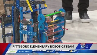 Pittsboro Elementary School robotics team qualifies for VEX Robotics World Championship