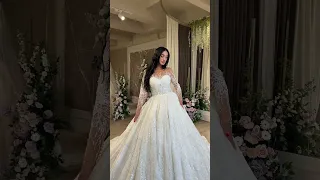 Amazing wedding dress MJ2382 💫 #weddingdress #bride #vladiyan