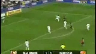 Real Madrid vs. Barcelona 2:6 1st Half Full Highlights (1:3) 02.05.2009