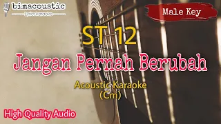 Jangan Pernah Berubah - ST 12 - Male Key (Akustik Karaoke) | Felix Irwan Version