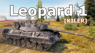 World of Tanks Leopard 1 - 5 Kills 10,3K Damage