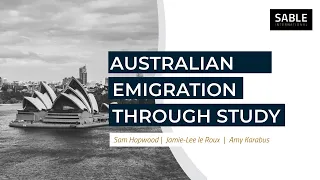 Webinar Replay: Move to Australia: The student visa pathway