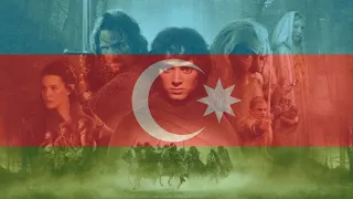 Azerbaijan's anthem over the Lord of the Rings