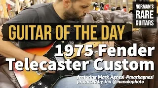 Guitar of the Day: 1975 Fender Telecaster Custom | Norman's Rare Guitars