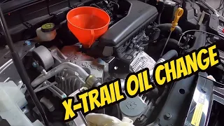 Nissan X-Trail Rogue T32 (Petrol) - Oil and Filter Change ; 10k Service
