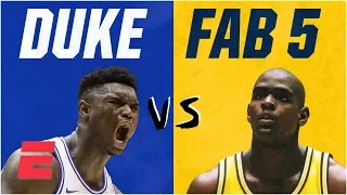 Duke freshmen vs. Fab Five: How Zion Williamson's squad compares on & off court | College Basketball