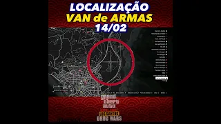 Localização VAN de ARMAS no GTA 5 Online (14/02)