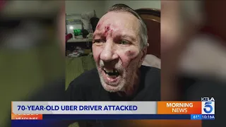 70-year-old Uber driver brutally beaten by passenger in Los Angeles 