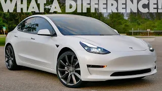 NEW 20" WHEELS! 2021 Tesla Model 3 SR+ T Sportline