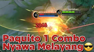 Paquito Item Damage, Satu Combo Nyawa Melayang, Bersama Teman Satu Squad 😎