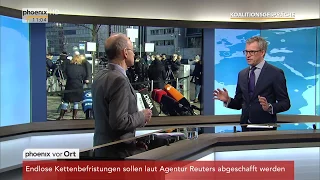 Prof. Tilmann Mayer zur Einigung von CDU/CSU und SPD beim Koalitionsvertrag am 07.02.18