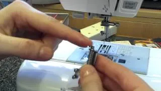 How to Fit a Free Motion Quilting Foot on a Sewing Machine