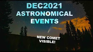 Top Astronomical Events For December 2021 / Total Solar Eclipse / Geminids / Comet Leonard