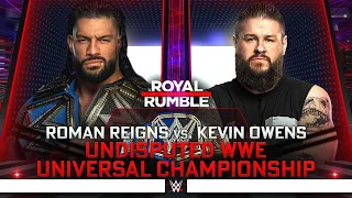 WWE 2K22 Roman Reigns vs Kevin Owens - Epic match