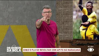Neto detona Fernando Diniz por xingamento contra arbitragem e aponta hipocrisia de treinador