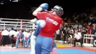 WAKO WC 2012 Bratislava Light contact ycad f -50kg Teja Toplak vs Courtney Catterson