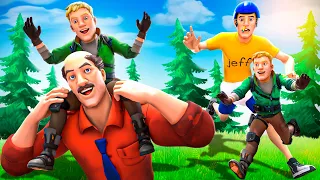 Jeffy & Marvin Play Fortnite With SUBS!