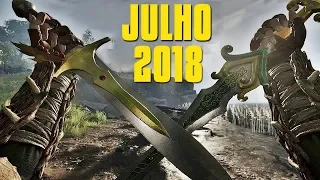 TOP 10 NOVOS JOGOS DE JULHO 2018 PRA PC, PS4, XONE, Switch e 3DS