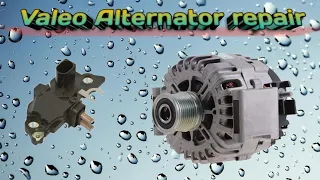 VALEO Alternator repair  12v 35 amps  Restoration
