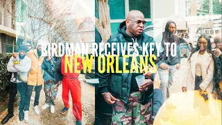 *QUANTUMVI$IONS EXCLUSIVE* BIRDMAN  RECEIVES KEY TO NEW ORLEANS,HIM AND GEEDY P DISCUSS NEW ARTIST