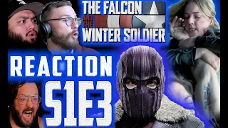 WE WANNA PARTY WITH ZEMO!! // Falcon & The Winter Soldier S1x3 "Power  Broker" REACTION!!