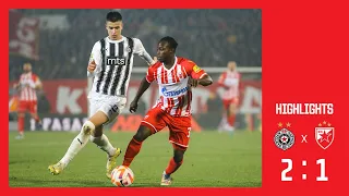 Partizan - Crvena zvezda 2:1, highlights