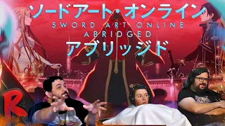 SAO Abridged Parody: Episode 01 & Episode 02 - @SWE | RENEGADES REACT