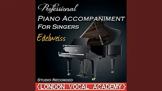 Edelweiss ('The Sound of Music' Piano Accompaniment) (Professional Karaoke Backing Track)