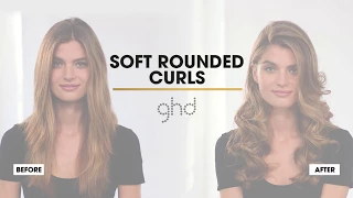 Rounded Curls Tutorial  | ghd #infinitestyle