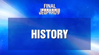 Final Jeopardy!: History | JEOPARDY!