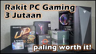 Rakit PC 3 jutaan paling worth it untuk Gaming & Editing - feat AMD Ryzen 5 1600 & Aisurix RX 580