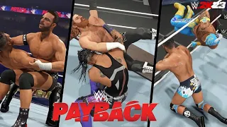 WWE 2K23: Payback 2023 Full Show Prediction Highlights (Part 2)