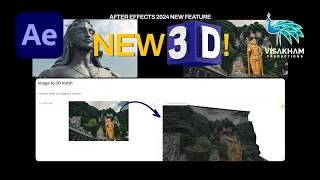 After Effects 2024 New "3D" Feature @Adobe @visakhamproductions8985