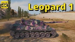 World of Tanks 6 Kills 11,8k damage Leopard 1 | 4K Video | - My battle My rules