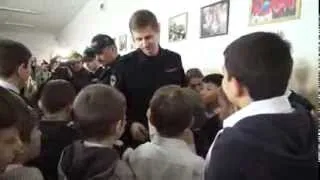 Бойцы СОБР «Беркут» провели «Урок мужества» в школе Краснодара