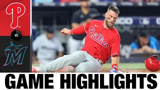 Phillies vs. Marlins Game Highlights (4/16/22) | MLB Highlights