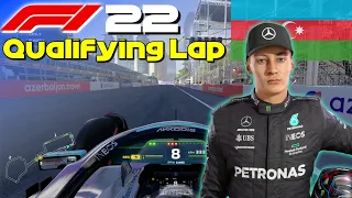 F1 22 - Let's Make Russell World Champion: Baku Qualifying Lap