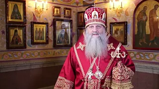 Поздравление митрополита Хабаровского и Приамурского Артемия с Пасхой