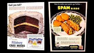 Vintage Food Ads 1930s, 40s and 50s 4K