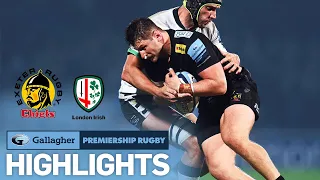 Exeter v London Irish - HIGHLIGHTS | Hard Fought Win at Sandy Park! | Gallagher Premiership 2022/23