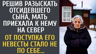 Решив разыскать отсидевшего сына, мать приехала к нему на Север… Поступок его невесты ошарашил…