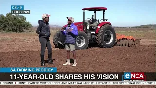 Farming prodigy (11) shares his vision