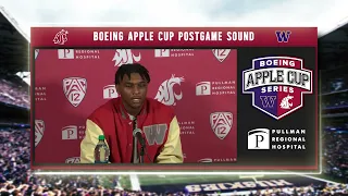 WSU Football: Cam Ward Boeing Apple Cup Postgame 11/25/23