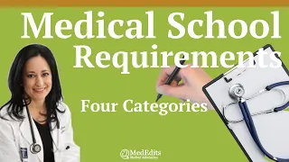 Medical School Requirements: Four Categories | MedEdits