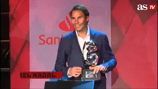 Rafael Nadal received the 'Premios AS del Deporte 2020'